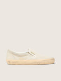 Golden Goose Vce Penstar Donna in Suede Beige e Pailletes Color Perla