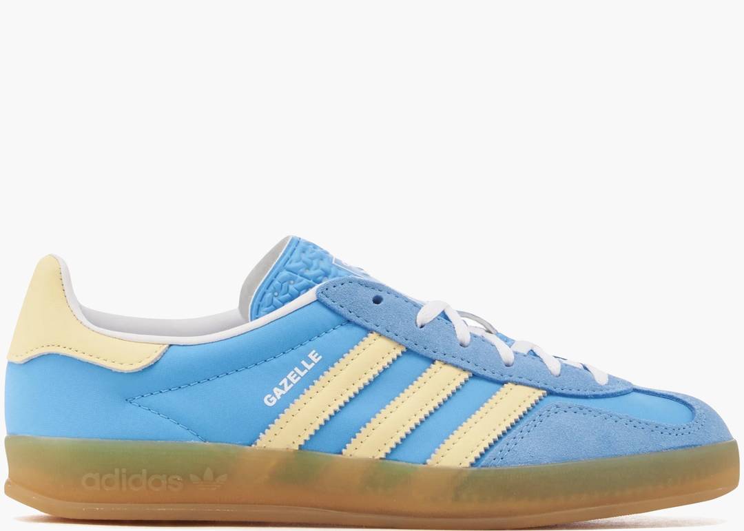 Adidas Gazelle Indoor Semi Blue Burst Almost Yellow – Accessorio premium elegante
