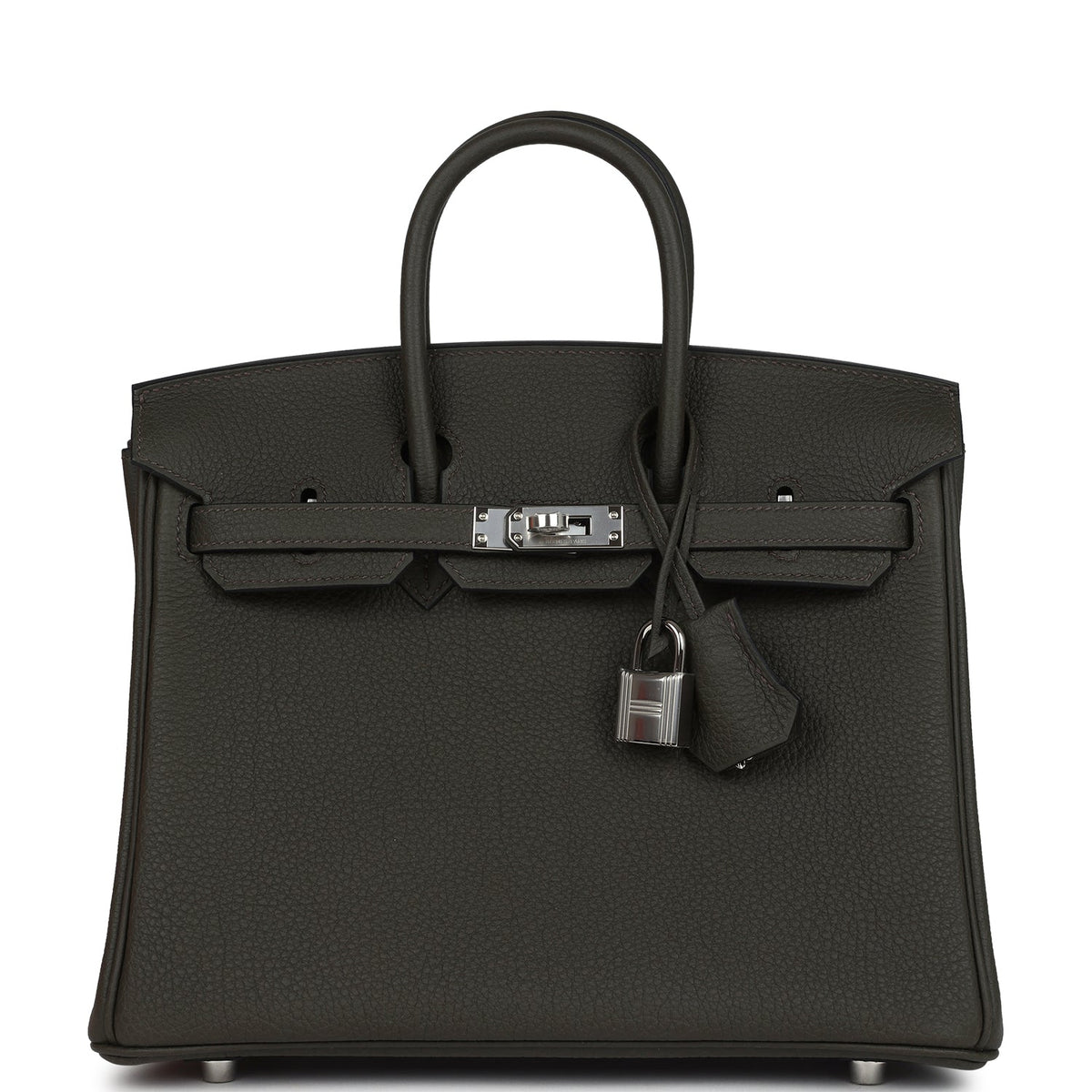 Hermes Birkin 25 Vert de Gris Togo Palladium Hardware – Accessorio premium elegante