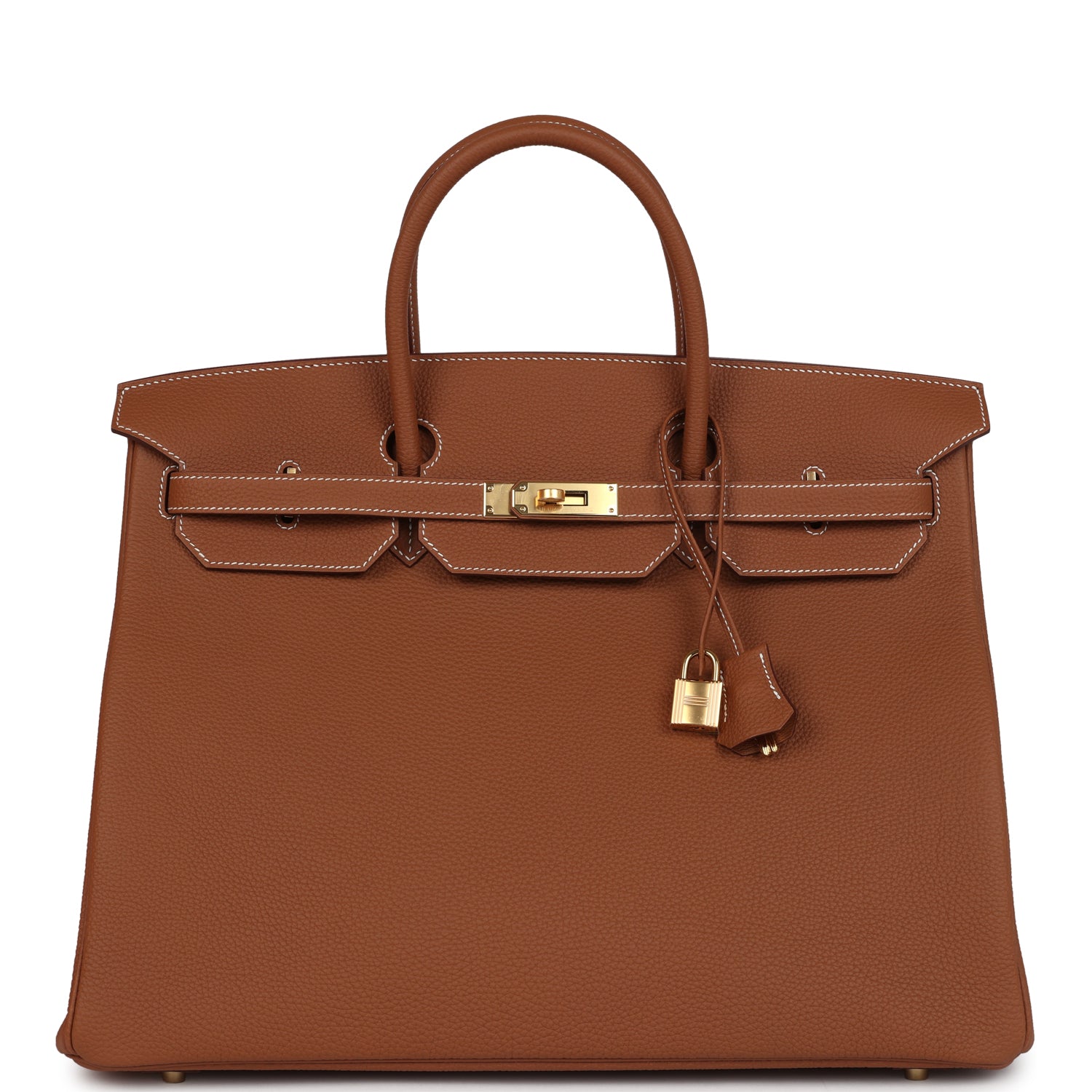 Hermes Birkin 40 Gold Togo Gold Hardware – Accessorio premium elegante