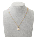 Hermes 18K Rose Gold Diamond Amulettes Constance Pendant Necklace – Accessorio premium elegante