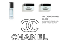 TRIS CREME CHANEL - HYDRA BEAUTY  CREME 50G + GEL CREME 50G + GEL YEUX 15ML