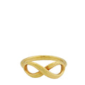 Tiffany & Co 18K Yellow Gold Infinity Ring 54 – Accessorio premium elegante