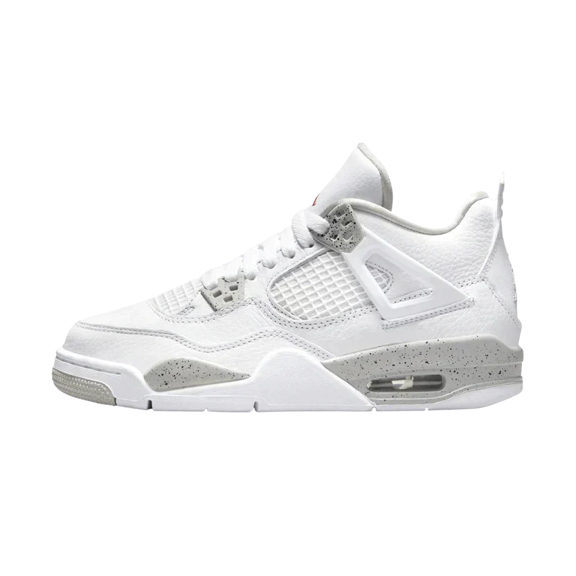 Air Jordan 4 Retro GS 'White Oreo' – Accessorio premium elegante