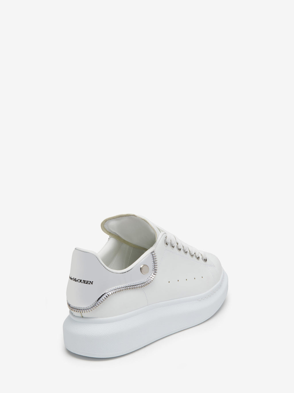 Oversize in argento bianco