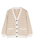 Cardigan con stampa FF – Accessorio premium elegante