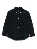 Camicia per bambino Ralph Lauren Kids blu di velluto a coste – Accessorio premium elegante