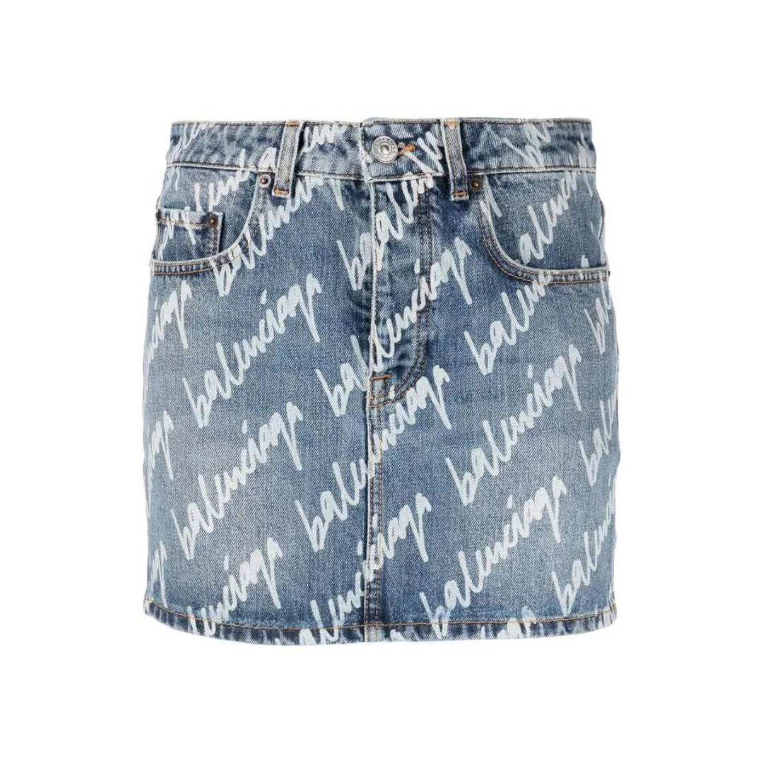 Jupe en Jean Balenciaga – Accessorio premium elegante