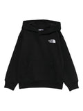 Felpa per bambino The North Face Kids nero con cappuccio con logo – Accessorio premium elegante