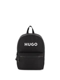 Zaino per bambini Hugo Kids nero con stampa – Accessorio premium elegante