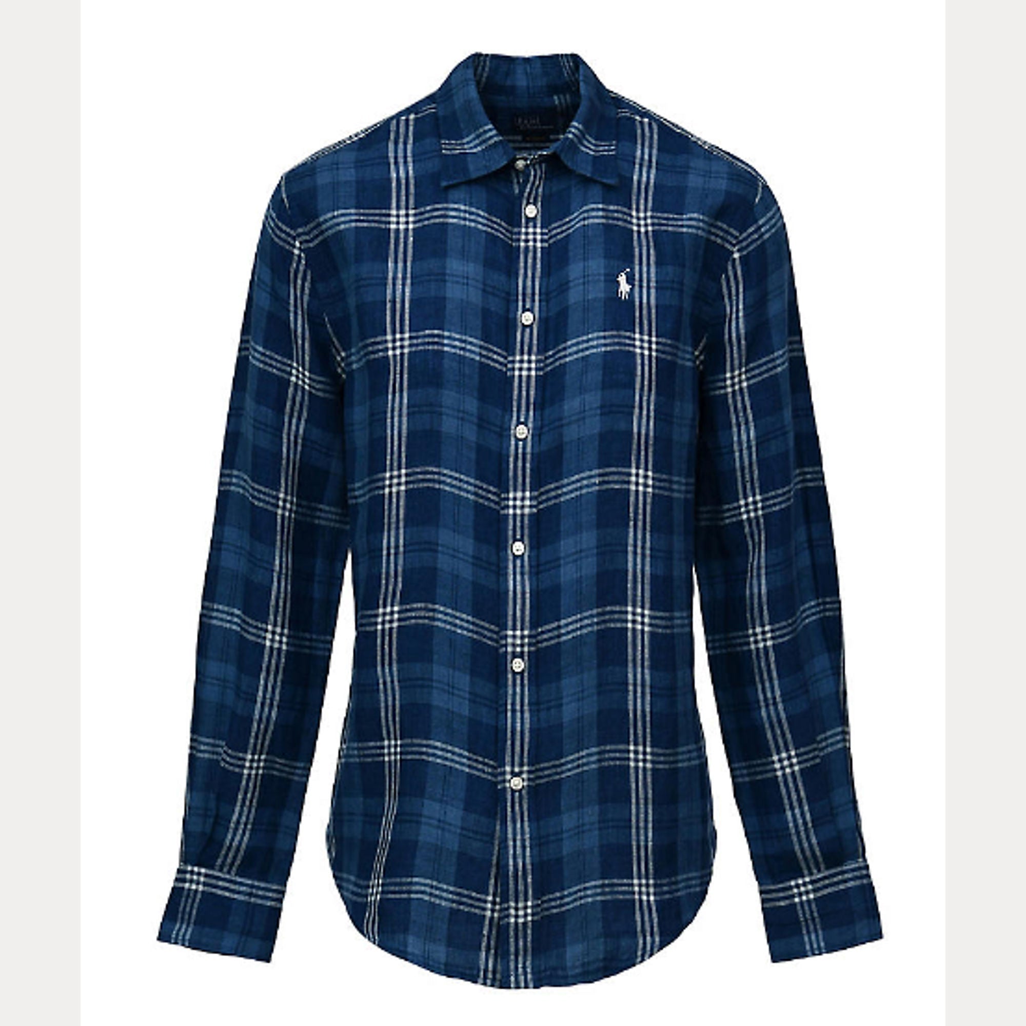 CLASSIC FIT PLAID LINEN SHIRT – Accessorio premium elegante