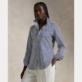 SLIM FIT STRIPED COTTON SHIRT – Accessorio premium elegante
