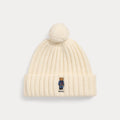 POLO BEAR RIB POM-POM BEANIE HAT – Accessorio premium elegante